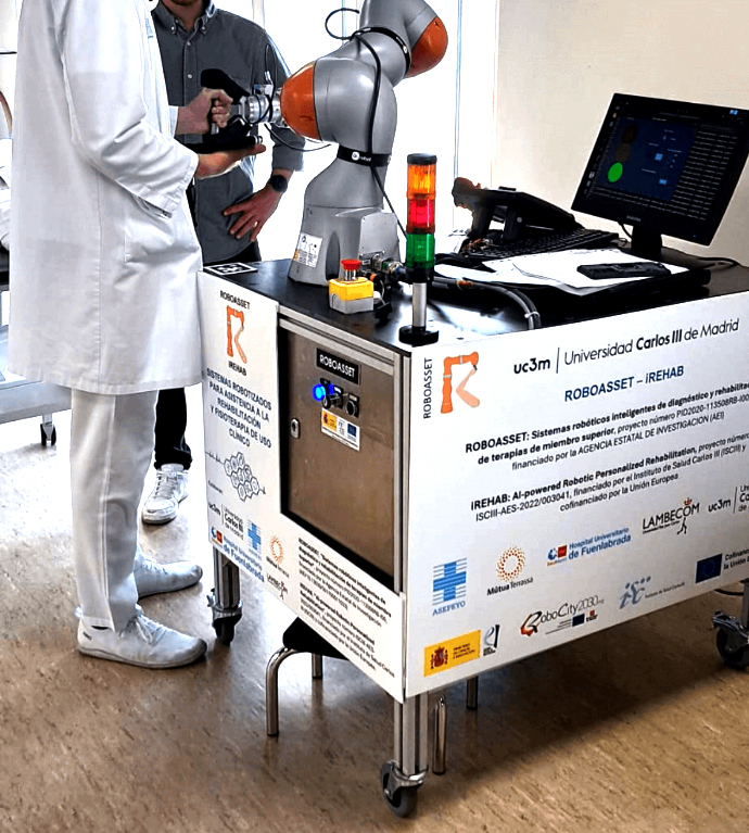 Robotic assisted rehabilitation of hands and arms