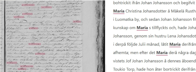 Data mining technology for “Non digitally native documents”