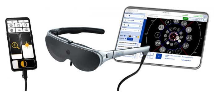 Retiplus 2, smart glasses for low vision pathologies