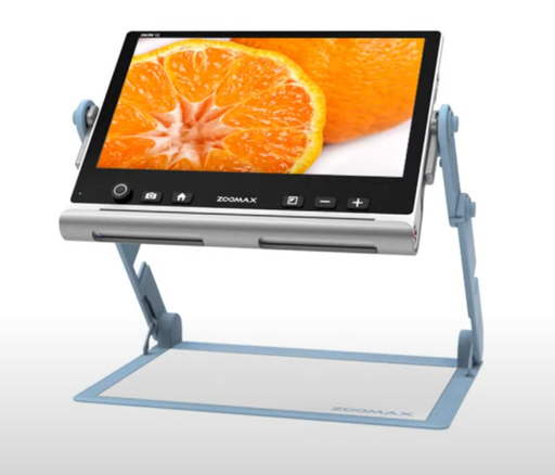 Zoomax Snow 12". OCR and Text-to-Speech. 2.5x - 19x magnification