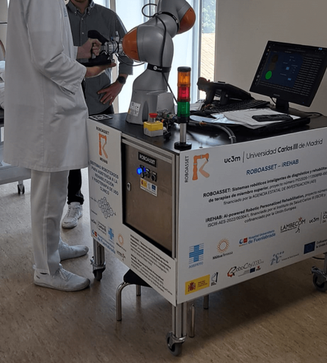 Robotic assisted rehabilitation of hands and arms