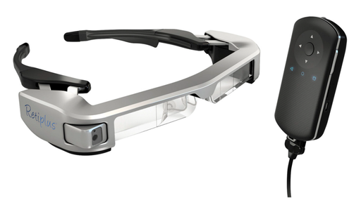 Retiplus 1 visual aid smartglasses