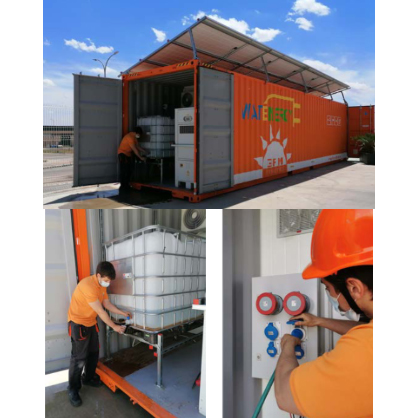 Portable water and energy supply