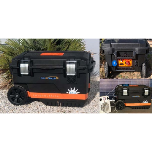 Sun-in-Trolley. Just turn it on, and start supplying green power where you need it!