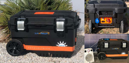 Sun-in-Trolley. Just turn it on, and start supplying green power where you need it!